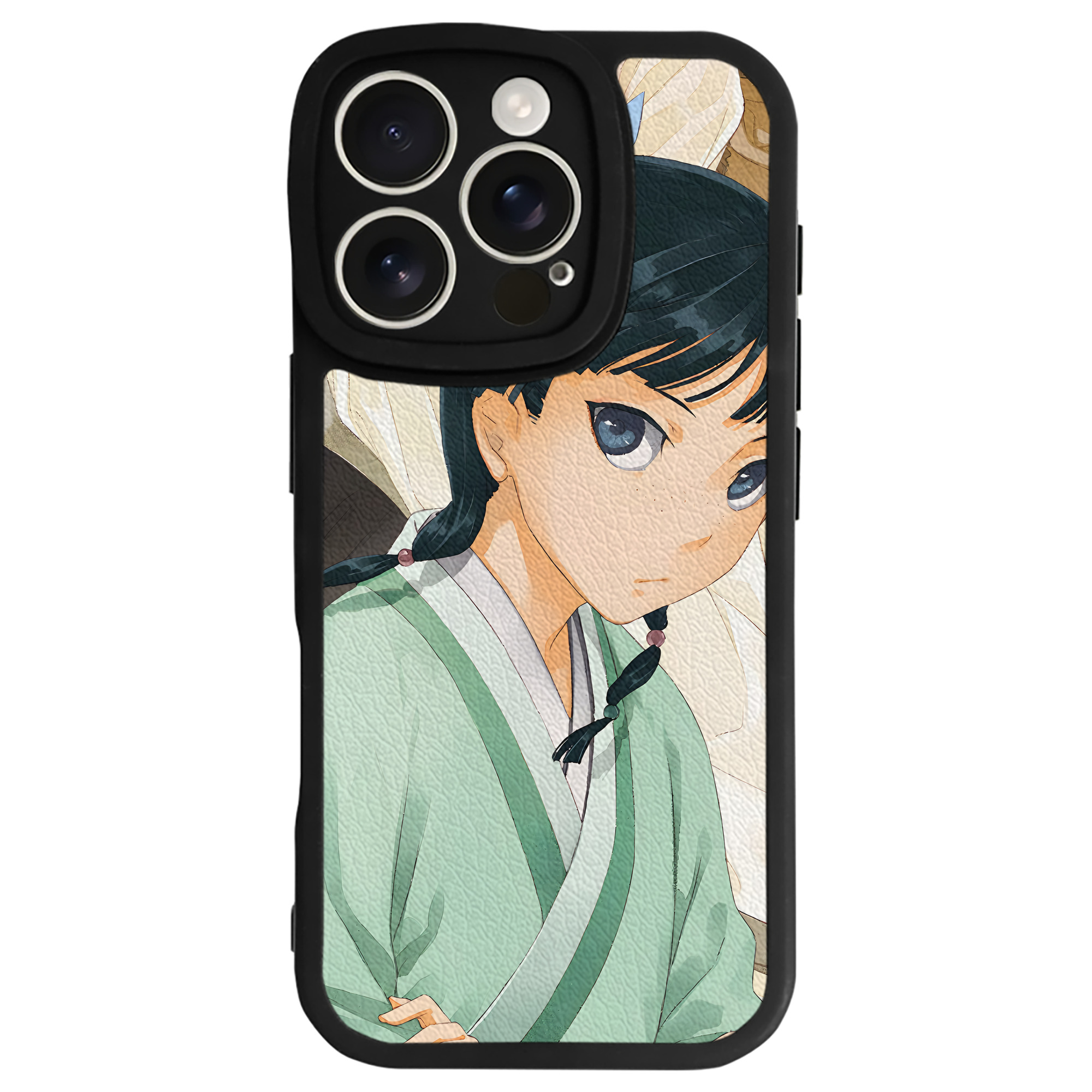 薬屋のひとりごと The Apothecary Diaries 【iPhone 16シリーズ対応】シリコンスマホケース（レザー調） 材質：シリコン